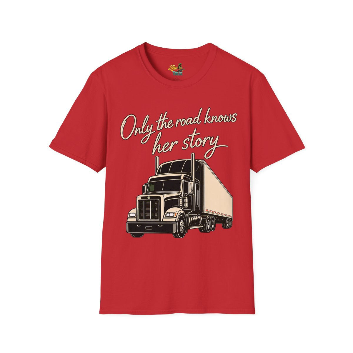 Only The Road Knows Her Story - T-Shirt - Multiple Colors