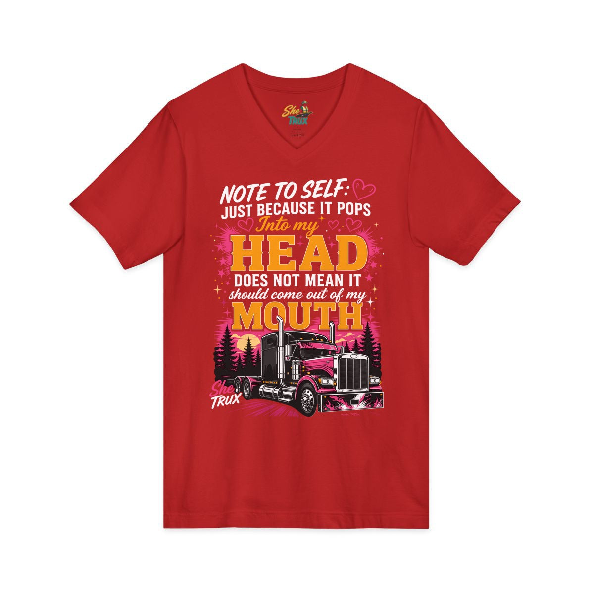 Pops In My Head - V-Neck - Multiple Colors