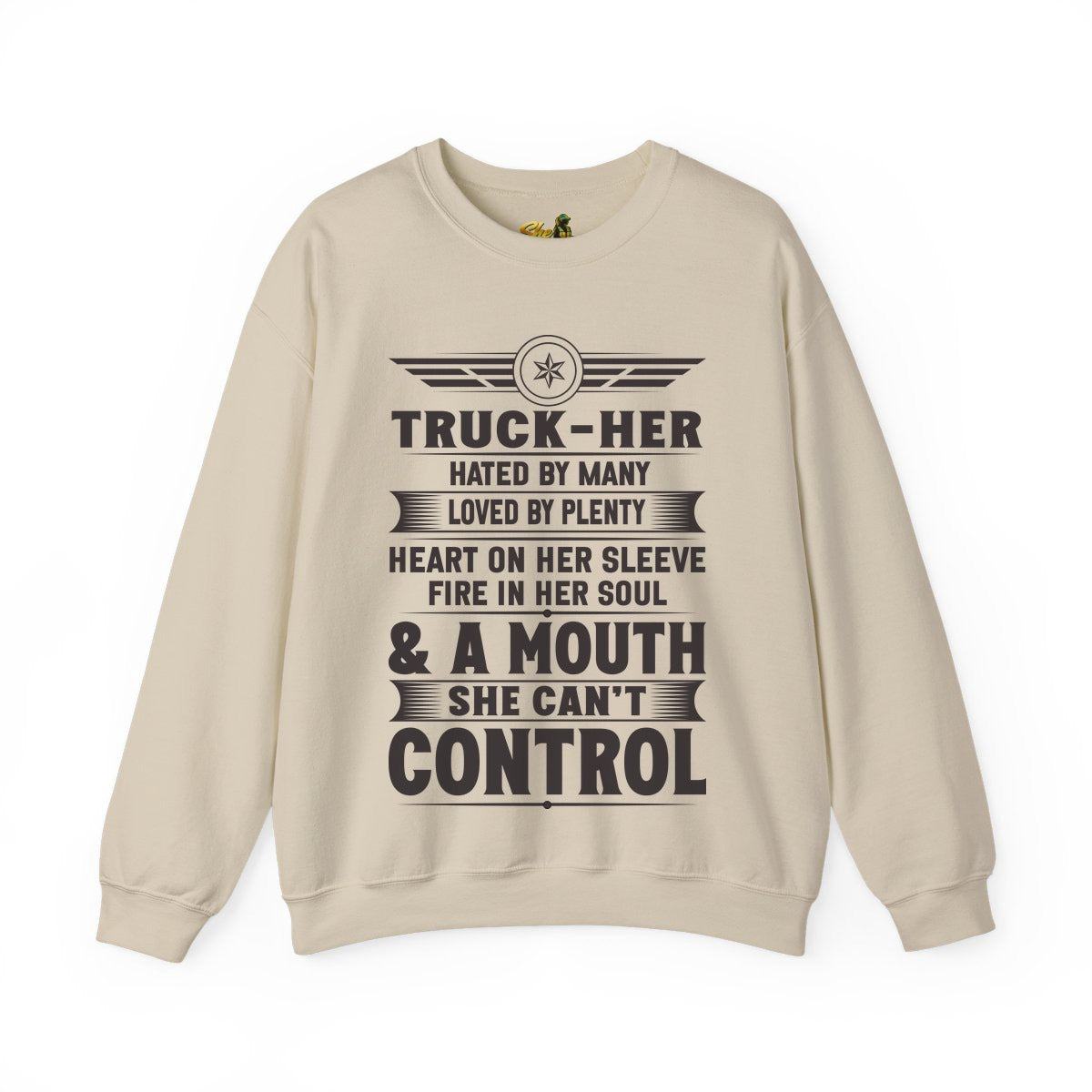 A Mouth She Can't Control - Sweatshirt - Multiple Colors