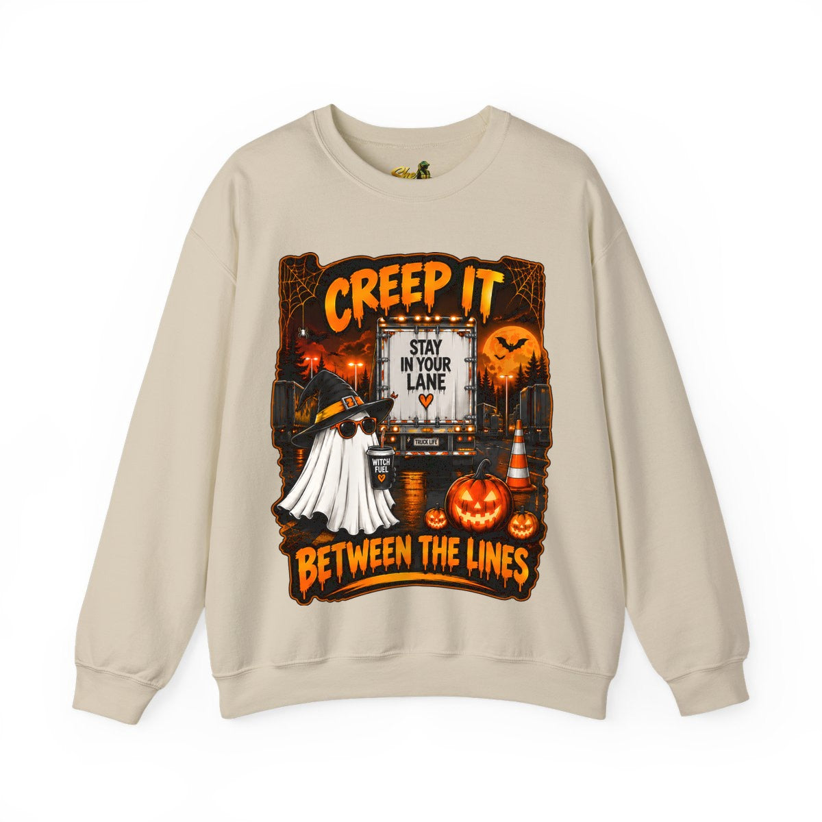 Halloween - Creep It Between The Lines - Sweatshirt - Multiple Colors