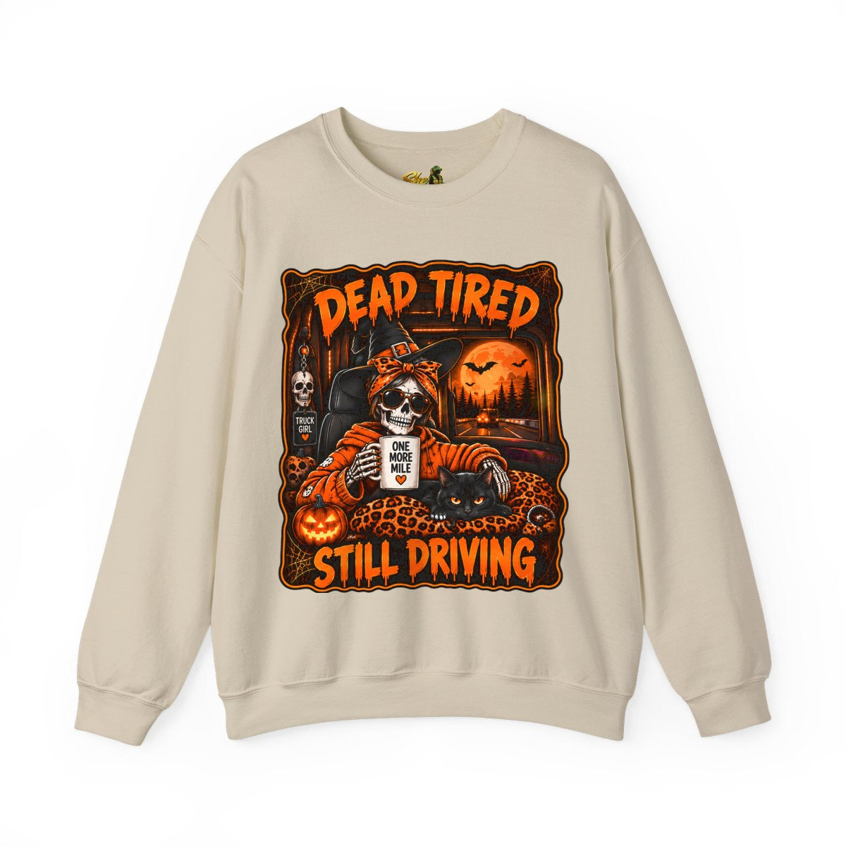 Halloween - Dead Tired, Still Driving - Sweatshirt - Multiple Colors