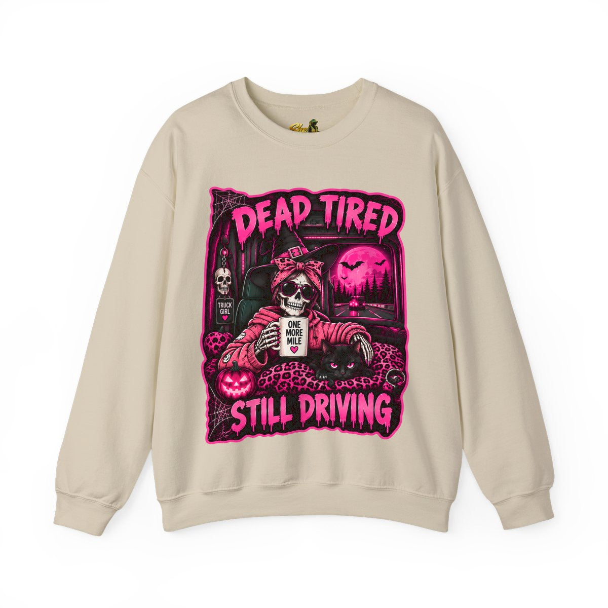 Halloween - Dead Tired, Still Driving - Sweatshirt - Multiple Colors