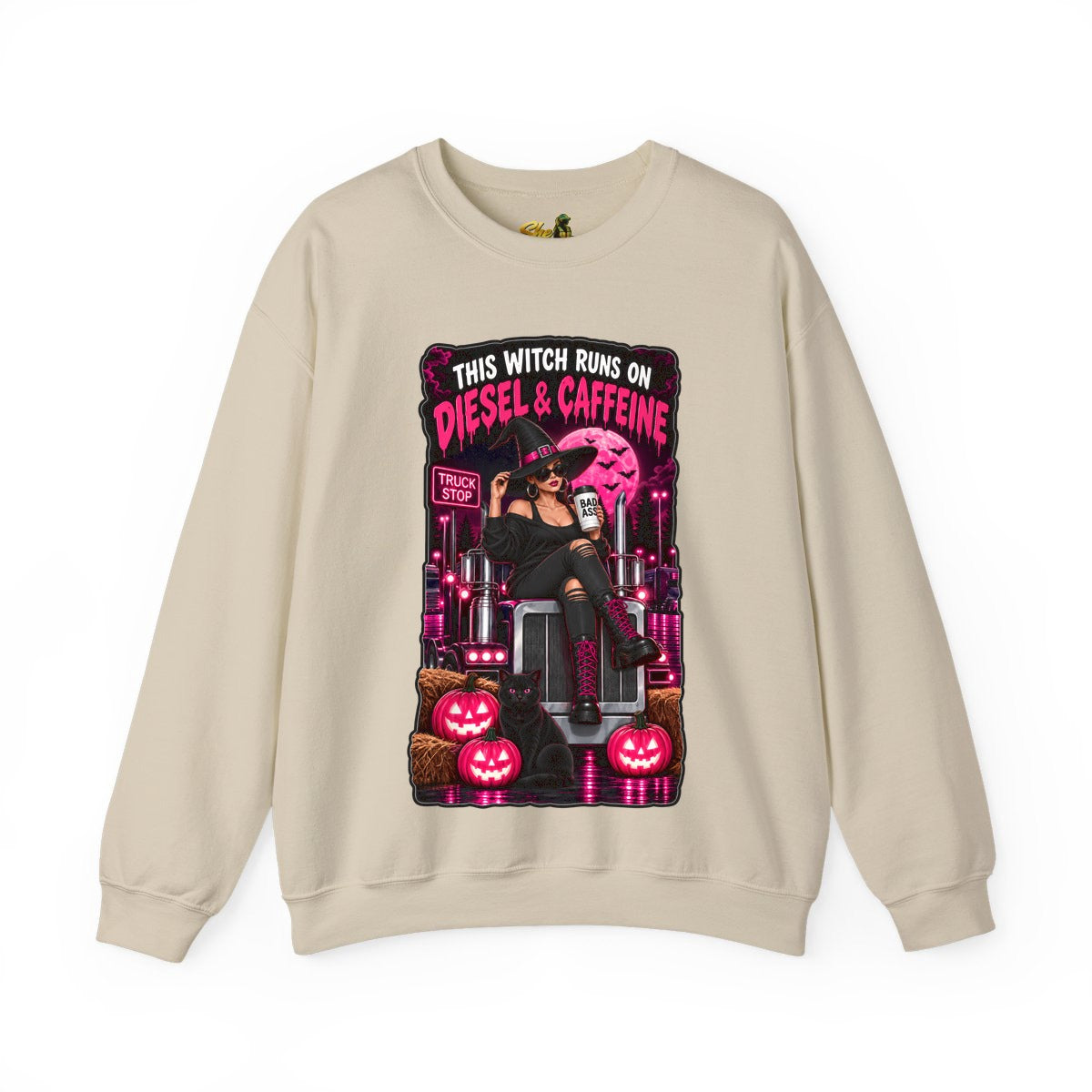 Halloween - Diesel and Caffeine - Sweatshirt - Multiple Colors