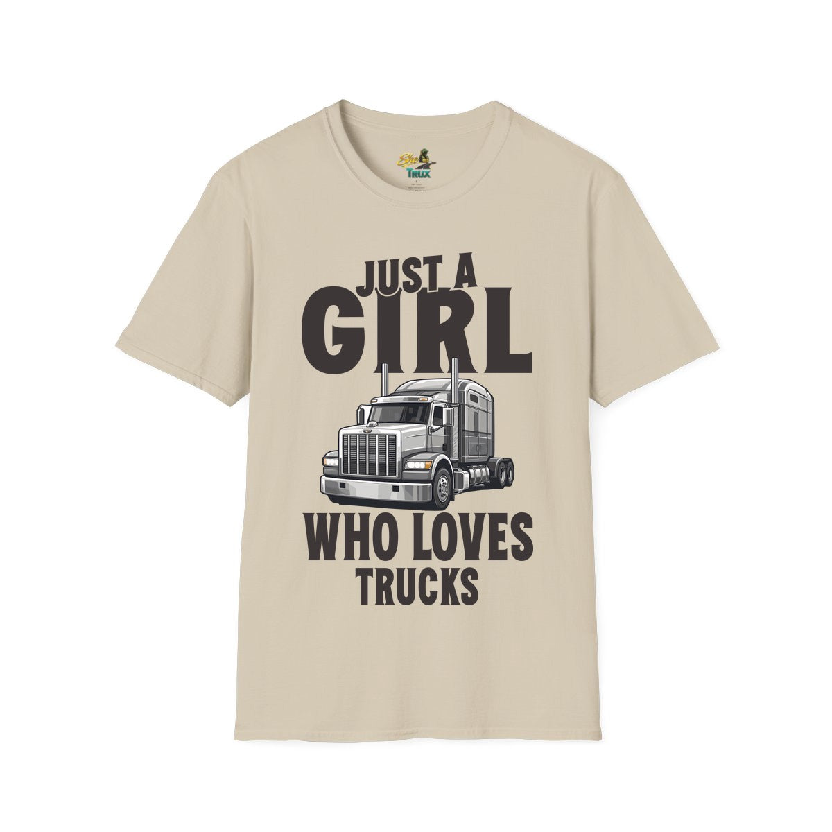 Just a Girl Who Loves Trucks - T-Shirt - Multiple Colors