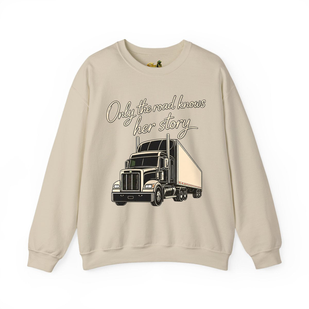 Only The Road Knows Her Story - Sweatshirt - Multiple Colors
