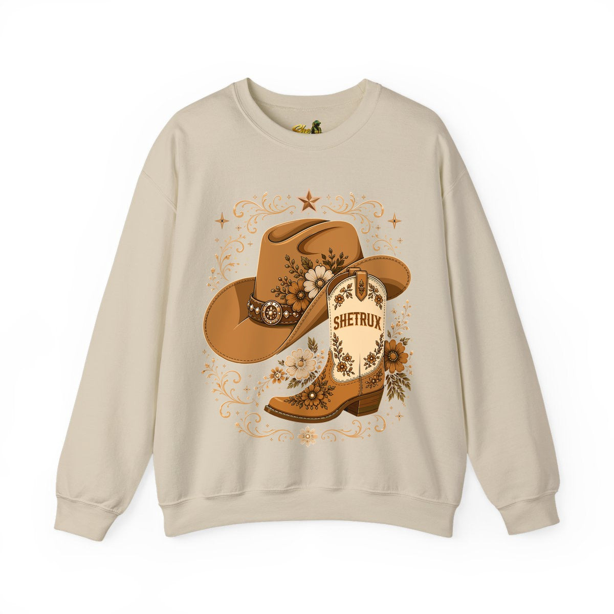 SheTrux Hat Boot Brown - Sweatshirt - Multiple Colors