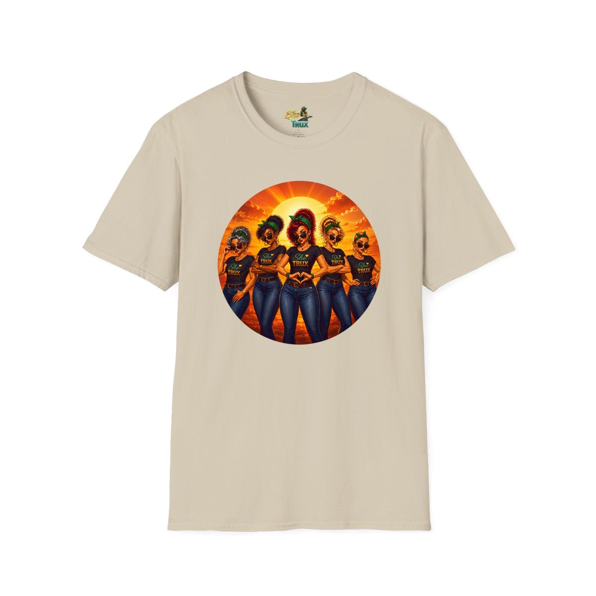 SheTrux Women Sunset - T-Shirt - Multiple Colors