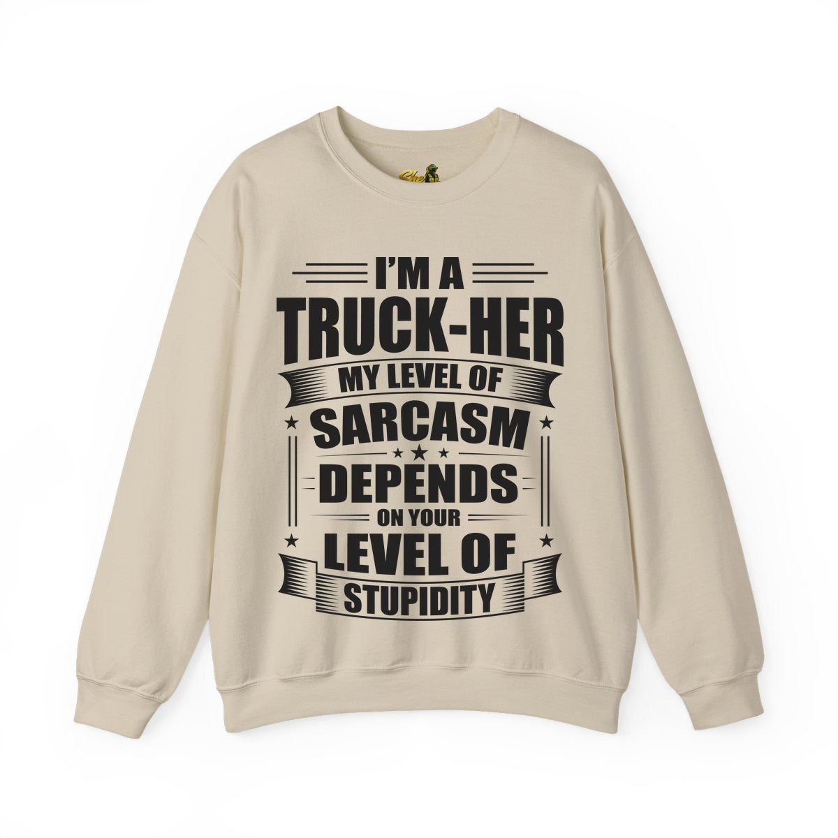 Truck-Her Sarcasm - Sweatshirt - Multiple Colors