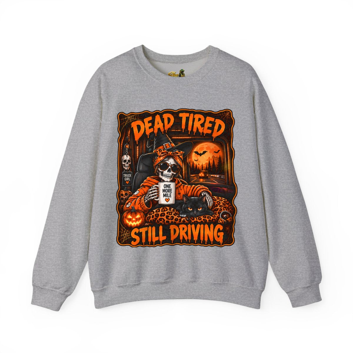 Halloween - Dead Tired, Still Driving - Sweatshirt - Multiple Colors