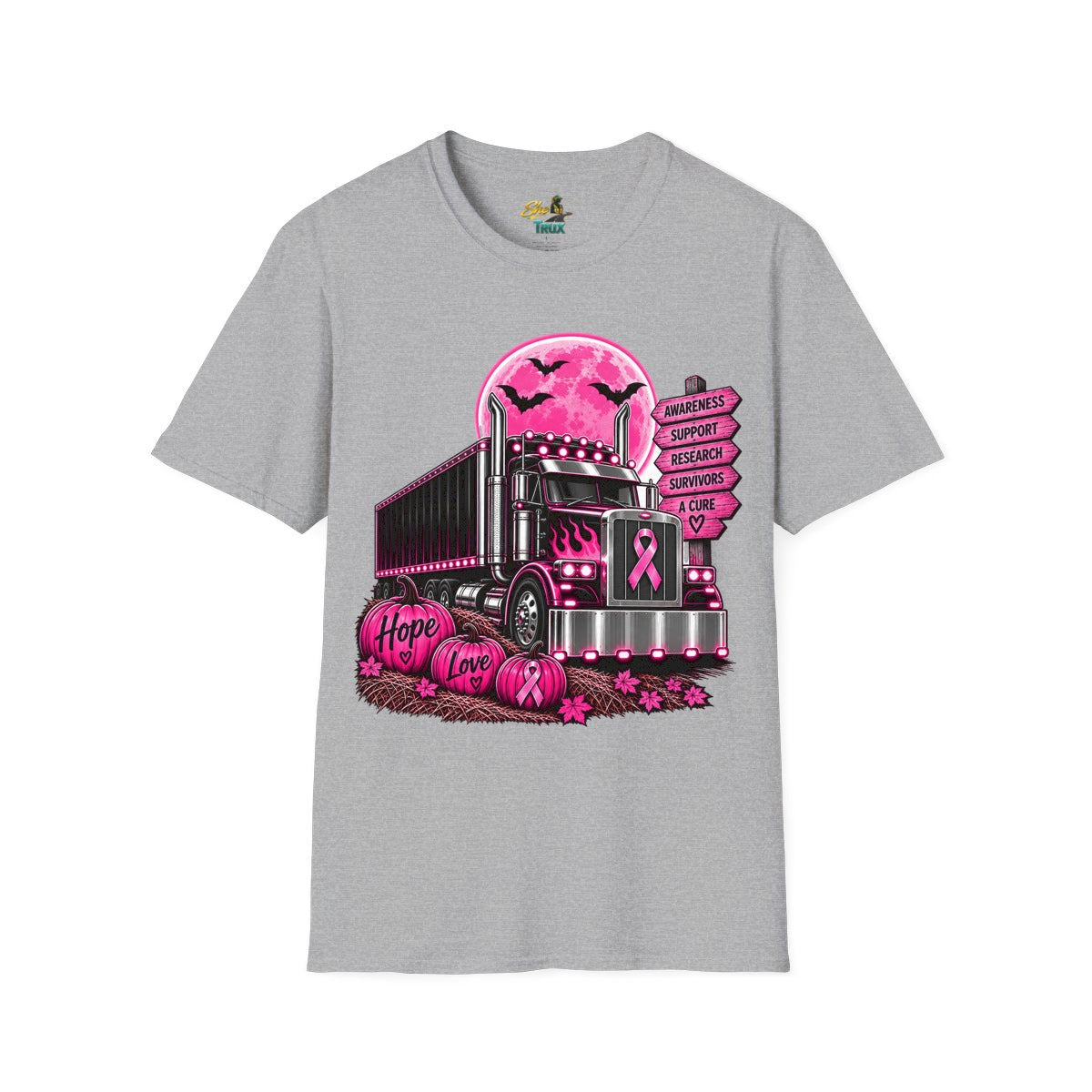 Halloween - Hope, Love, Awareness - T-Shirt - Multiple Colors
