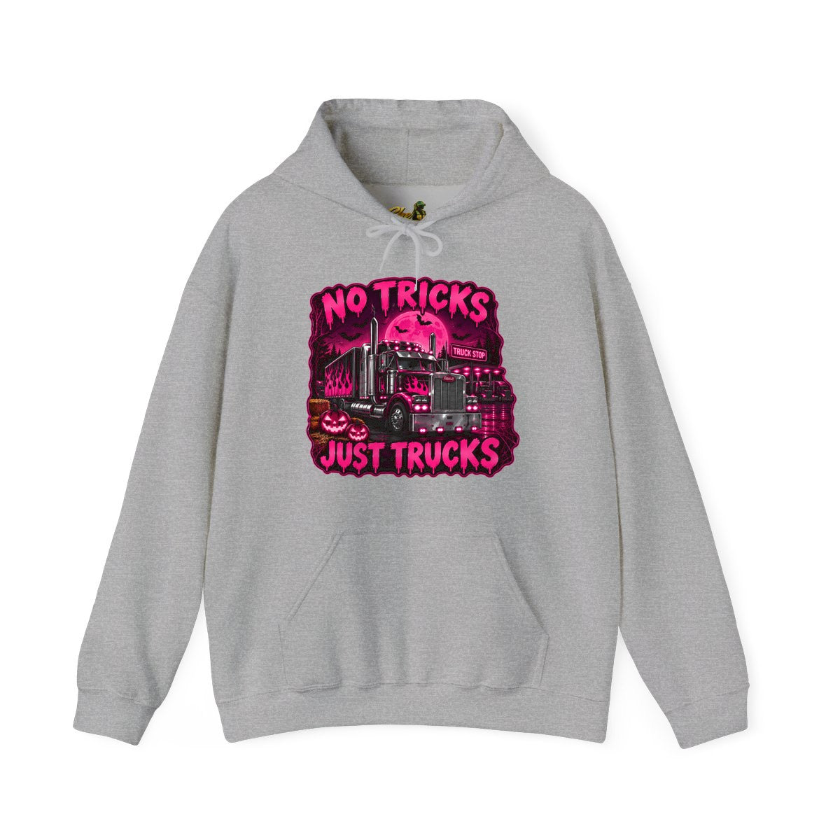 Halloween - No Tricks Just Trucks - Hoodie - Multiple Colors