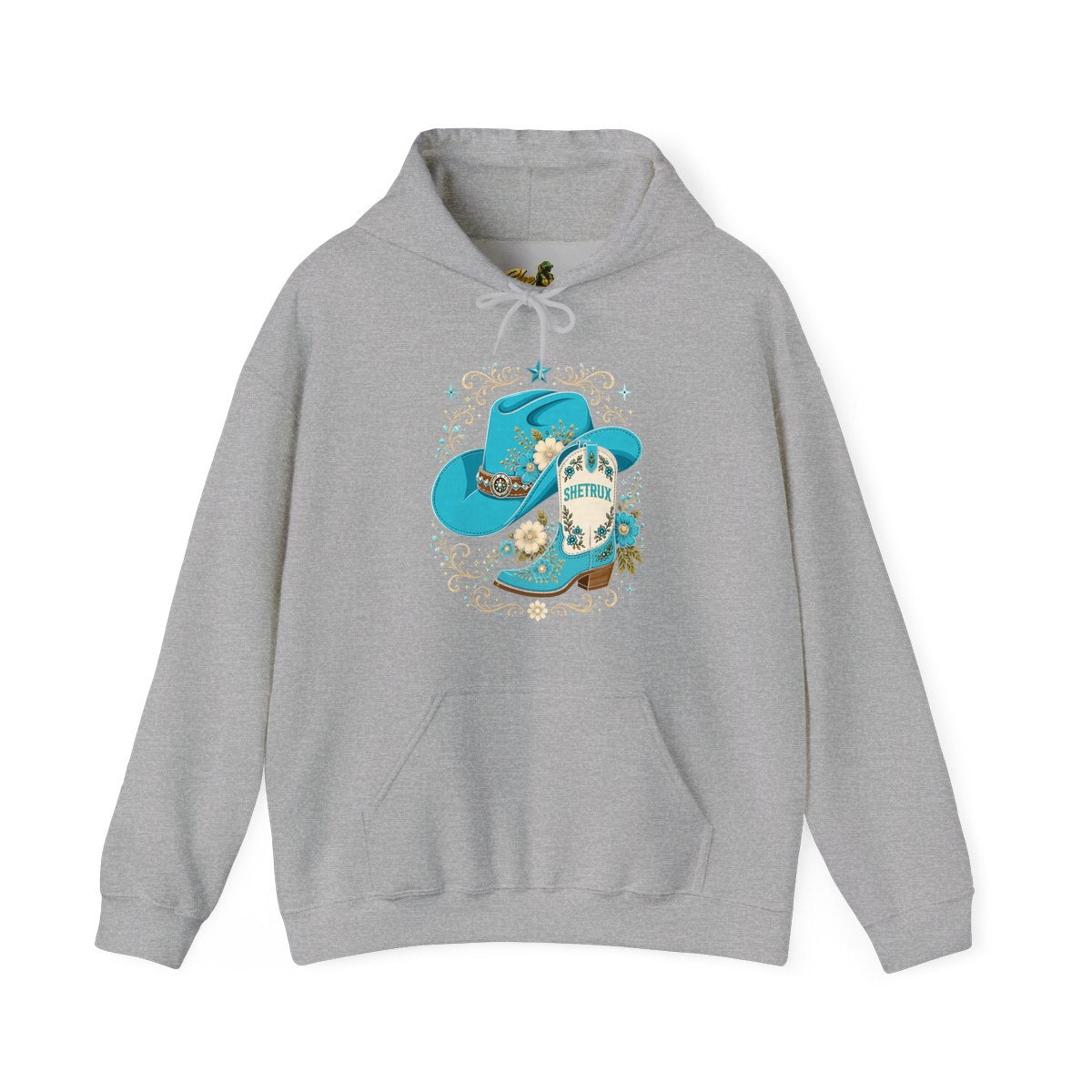 SheTrux Hat Boot Blue - Hoodie - Multiple Colors