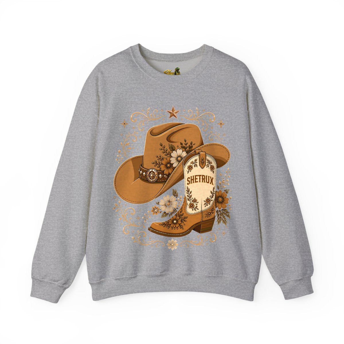 SheTrux Hat Boot Brown - Sweatshirt - Multiple Colors