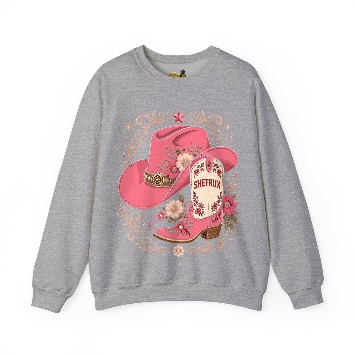 SheTrux Hat Boot Pink - Sweatshirt - Multiple Colors