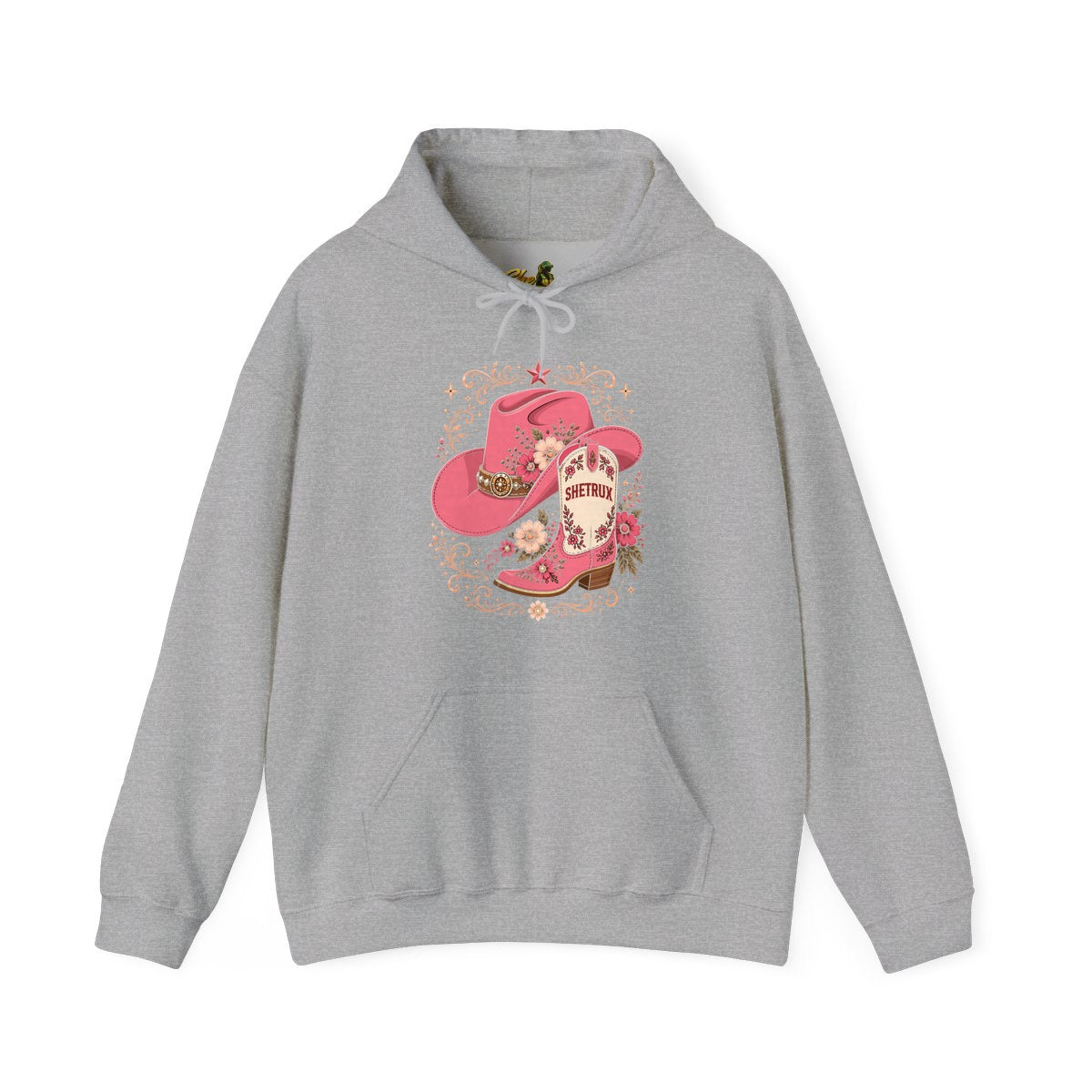 SheTrux Hat Boot Pink - Hoodie - Multiple Colors
